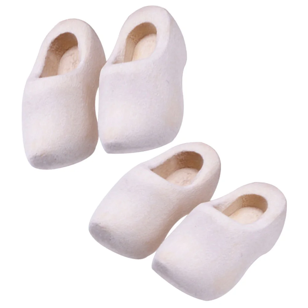 2 Pairs Mini Wooden Shoes Blank Klompen Craft Supplies Unfinished Smooth Keyring House Decor Accessories Fine
2 Pairs Mini Wooden Shoes Blank Klompen Craft Supplies Unfinished Smooth Keyring House Decor Accessories Fine