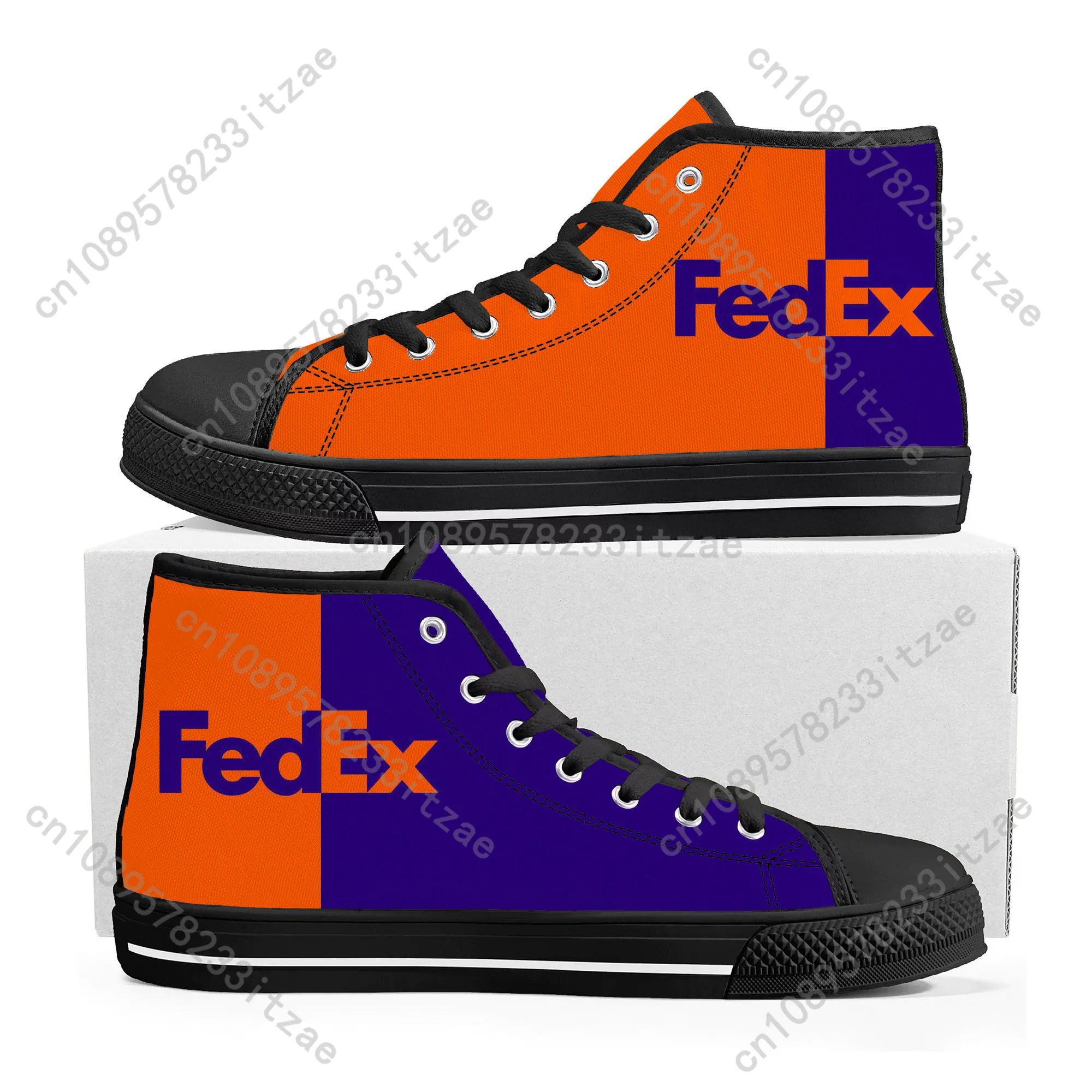 FedEx High Top Sneakers Mens Womens Teenager High Quality United States Courier Canvas Sneaker couple Shoe Casual Custom Shoes
FedEx High Top Sneakers Mens Womens Teenager High Quality United States Courier Canvas Sneaker couple Shoe Casual Custom Shoes