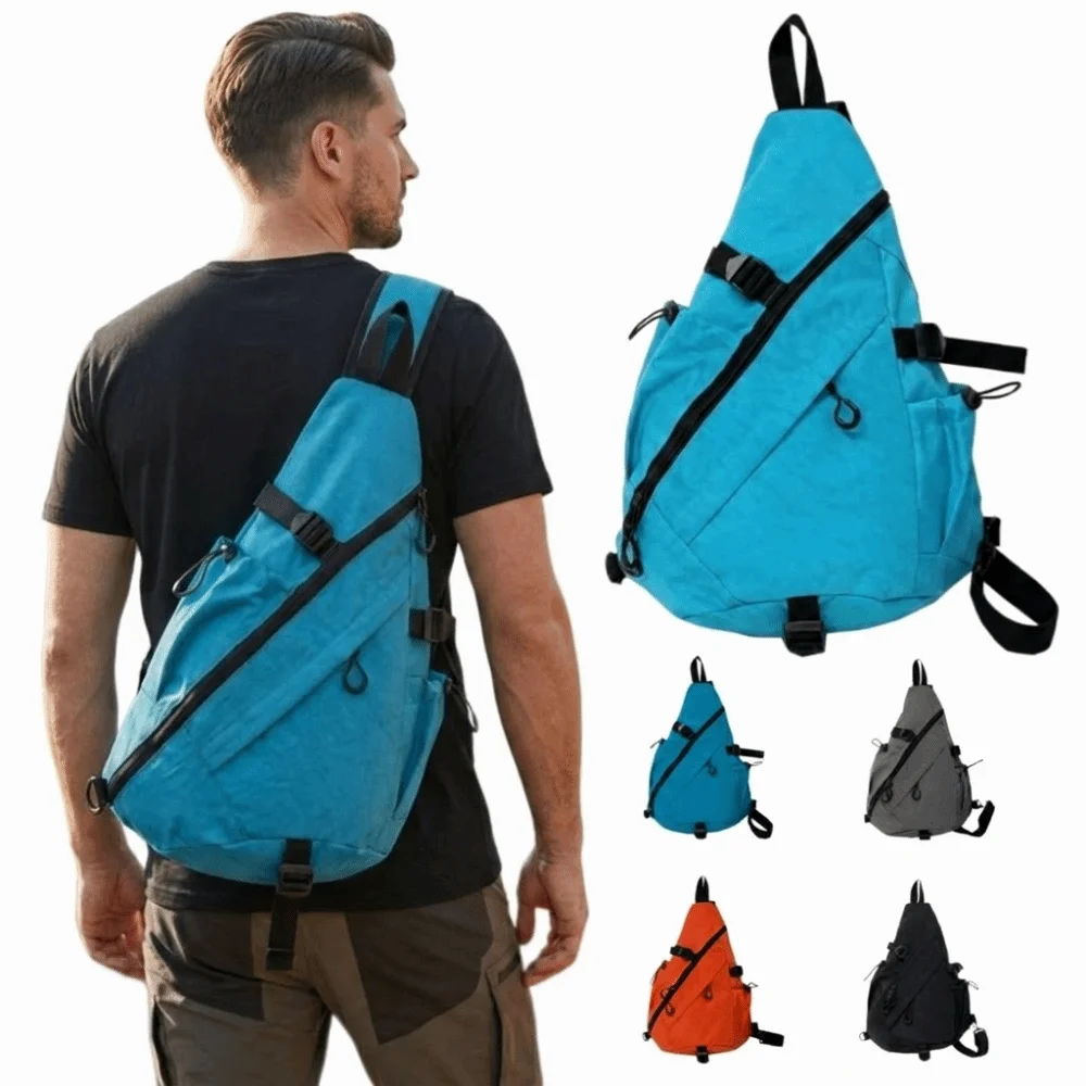 Oxford Cloth Men's Chest Bag Multiple Pockets Large Capacity Shoulder Bag Waterproof Solid Color Crossbody Bag Multifunctional
Oxford Cloth Men's Chest Bag Multiple Pockets Large Capacity Shoulder Bag Waterproof Solid Color Crossbody Bag Multifunctional
