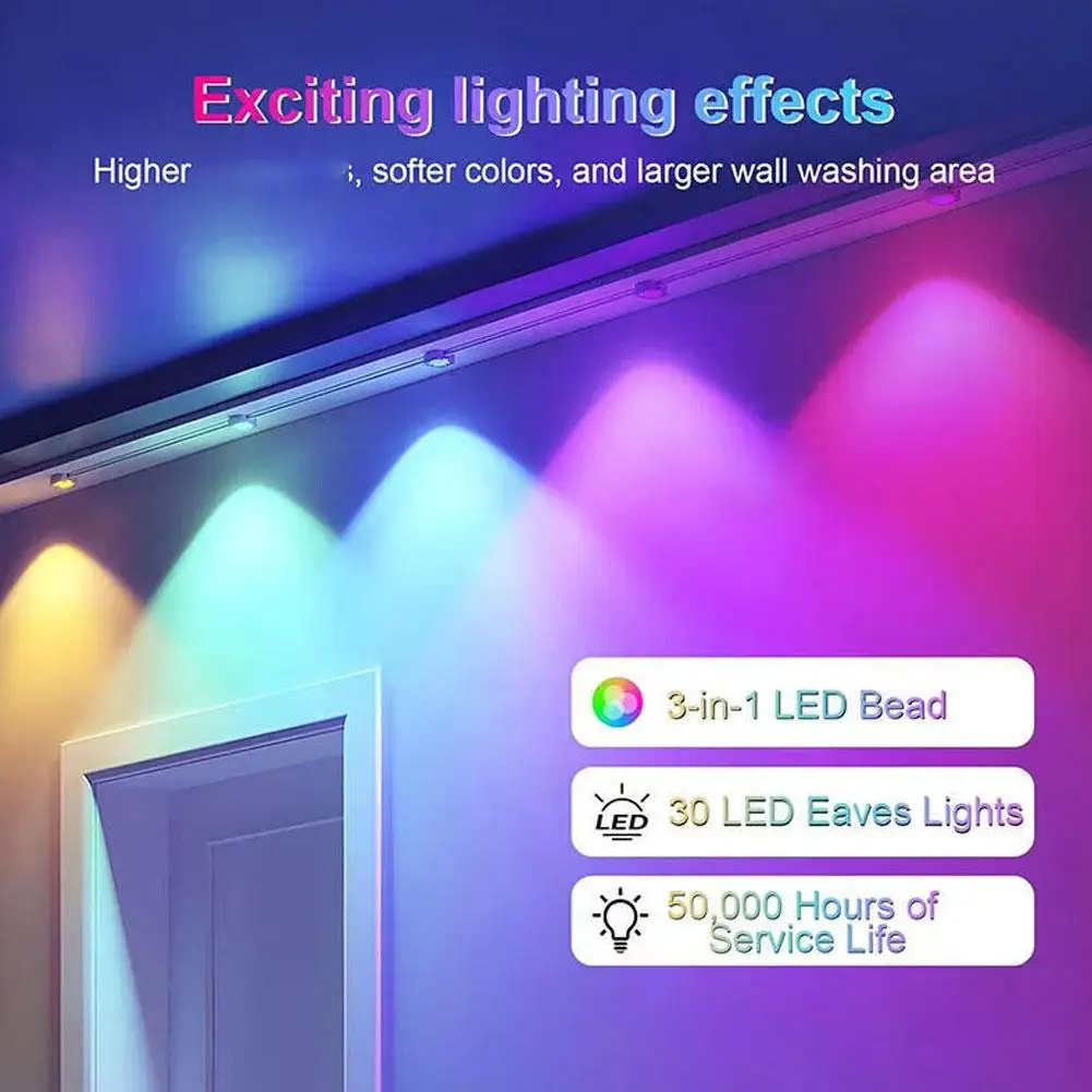 12/15 м высококачественный уличный умный Bluetooth Eave Light, RGB, световой карниз для приложения IP67, многофункциональный водонепроницаемый светильник, управление, G W5T2
12/15 м высококачественный уличный умный Bluetooth Eave Light, RGB, световой карниз для приложения IP67, многофункциональный водонепроницаемый светильник, управление, G W5T2