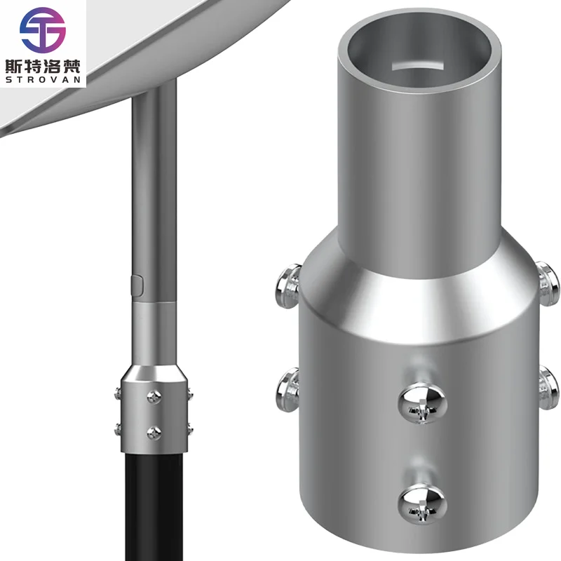 Aluminum Alloy Heavy Duty Satellite Internet Pole Mount for V2 Bracket Mounting Kit for Roof Wall Adapter
Aluminum Alloy Heavy Duty Satellite Internet Pole Mount for V2 Bracket Mounting Kit for Roof Wall Adapter