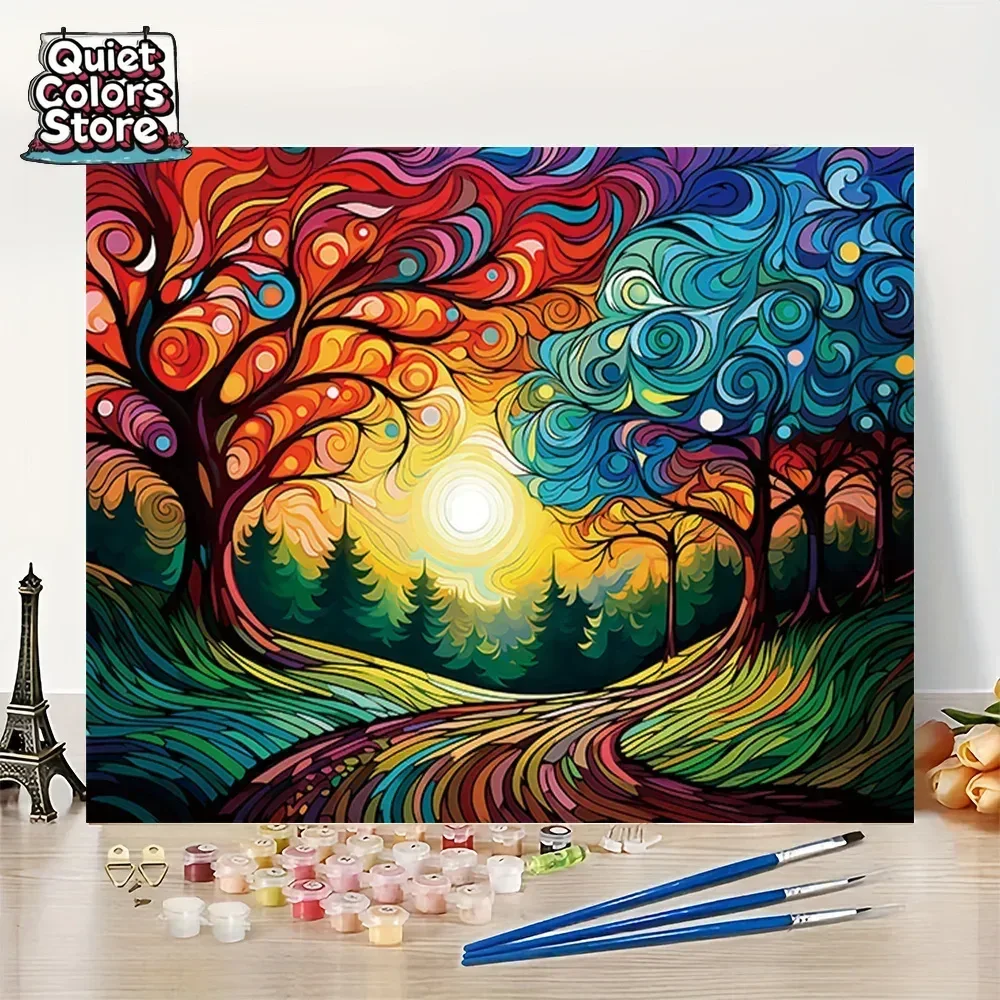 Twilight Forest Twisted Digital Painting Set, Suitable for Beginners - Colorful, Digital Painting Art Set
Twilight Forest Twisted Digital Painting Set, Suitable for Beginners - Colorful, Digital Painting Art Set