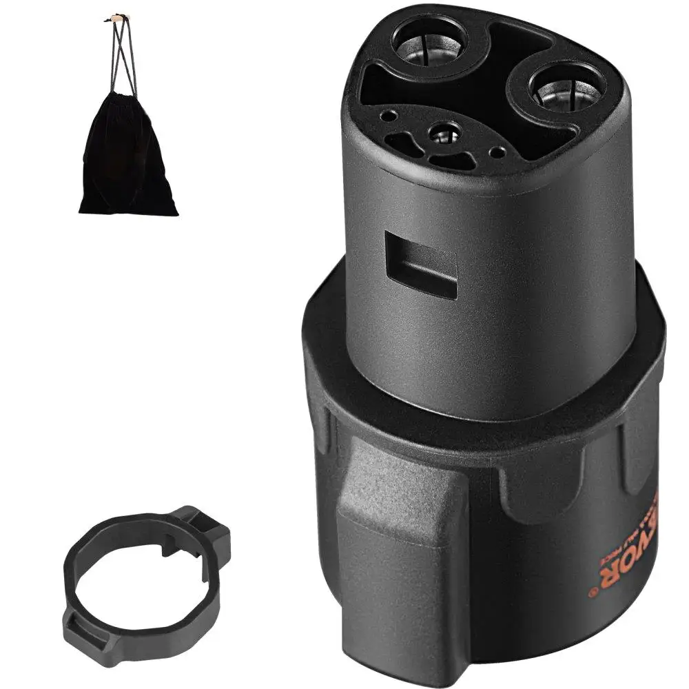 J1772 to for Tesla Charger Adapter, 80 Amp 240V AC, SAE J1772 EV Charging Adapter to for Tesla Plug, with Storage Bag Anti-Drop
J1772 to for Tesla Charger Adapter, 80 Amp 240V AC, SAE J1772 EV Charging Adapter to for Tesla Plug, with Storage Bag Anti-Drop