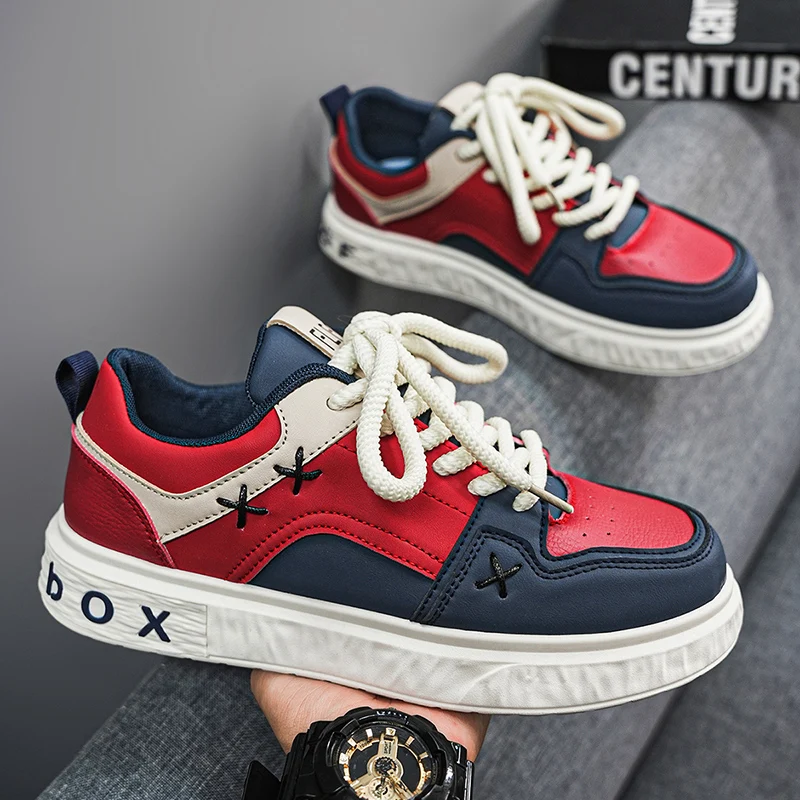PARZIVAL Men Vulcanized Sneakers Shoe Tennis Sports Soft Microfiber Skateboarding Walking Casual Shoe For Male Zapatillas Hombre
PARZIVAL Men Vulcanized Sneakers Shoe Tennis Sports Soft Microfiber Skateboarding Walking Casual Shoe For Male Zapatillas Hombre