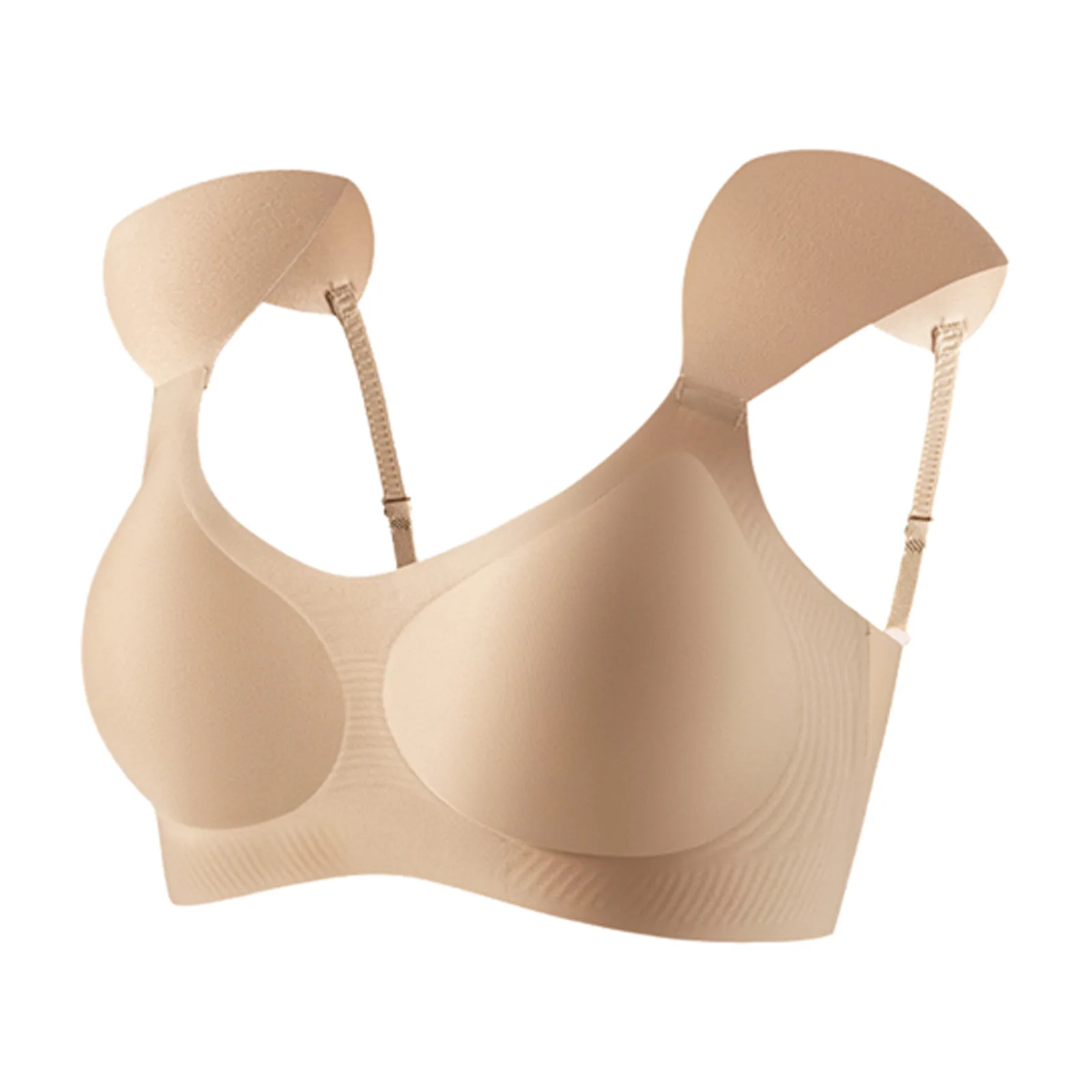 Women Seamless Bra with Built-in Shoulder Pads No-wire Good Support Comfort Sports Bra Lingerie Korean Wireless Push Up Bralette
Women Seamless Bra with Built-in Shoulder Pads No-wire Good Support Comfort Sports Bra Lingerie Korean Wireless Push Up Bralette