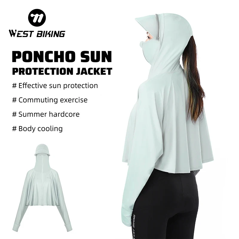 WEST BIKING Breathable Cycling Jacket Sun Protection Clothing Cool Ice Silk Cycling Fishing Running Sport Gear Outdoor Jacket
WEST BIKING Breathable Cycling Jacket Sun Protection Clothing Cool Ice Silk Cycling Fishing Running Sport Gear Outdoor Jacket