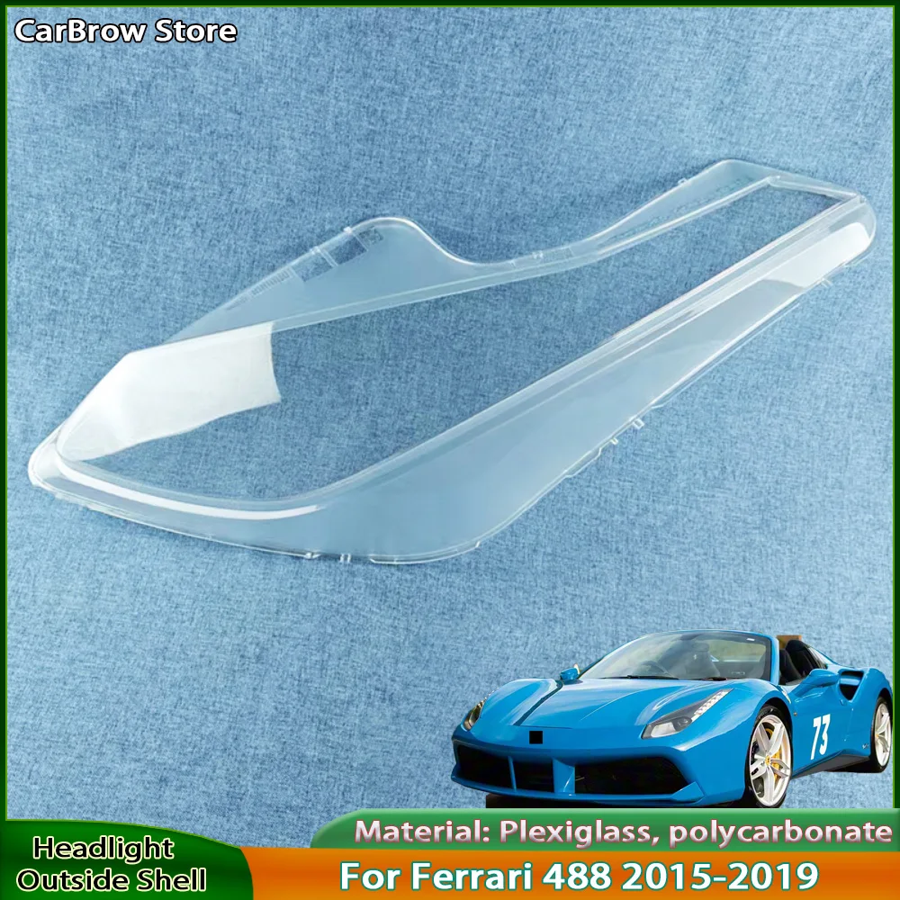 Headlight Shell Lens Plexiglass For Ferrari 488 2015 2016 2017 2018 2019 Transparent Lampshade Headlamp Cover Lamp Shade
Headlight Shell Lens Plexiglass For Ferrari 488 2015 2016 2017 2018 2019 Transparent Lampshade Headlamp Cover Lamp Shade