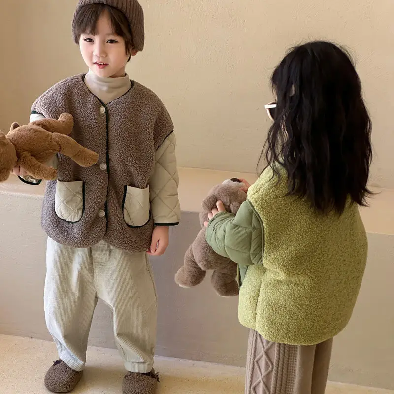 Boys Coat Overcoat Jacket Windbreak Outerwear 2024 Retro Winter Autumn Cotton High Quality Christmas Gift Children's Clothing
Boys Coat Overcoat Jacket Windbreak Outerwear 2024 Retro Winter Autumn Cotton High Quality Christmas Gift Children's Clothing