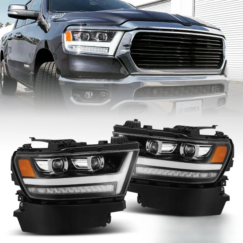 For 2019 2020 Dodge Ram 1500 Sequential Projector Polished Black Headlights
For 2019 2020 Dodge Ram 1500 Sequential Projector Polished Black Headlights