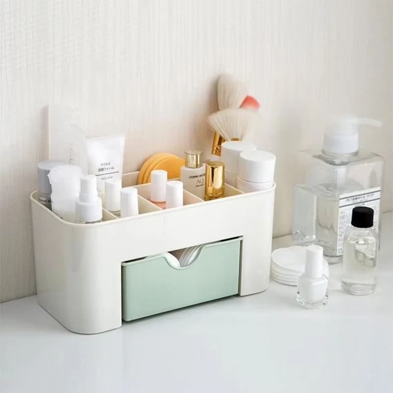 With Drawer, Cosmetic Storage Box, Desktop Vanity Box, Household Multi-functional Jewelry Box, Storage Box.
With Drawer, Cosmetic Storage Box, Desktop Vanity Box, Household Multi-functional Jewelry Box, Storage Box.