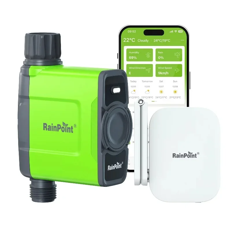 Raindrop Intelligent Application Control Garden Automatic Water spray Timer Digital Garden Irrigation Watering with Gateway
Raindrop Intelligent Application Control Garden Automatic Water spray Timer Digital Garden Irrigation Watering with Gateway
