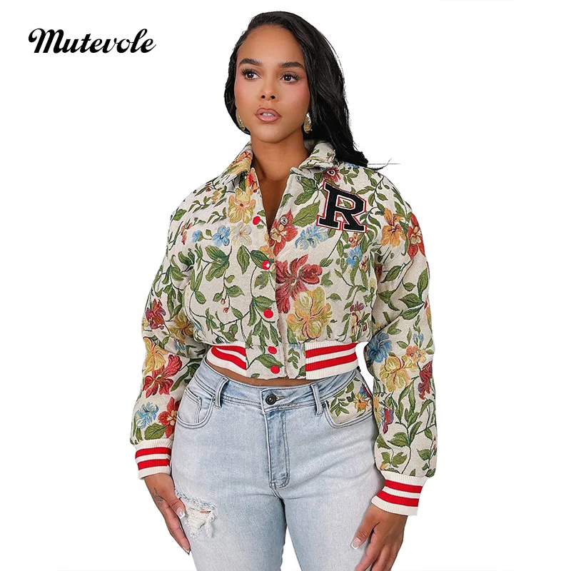 Mutevole Women Floral Print Patchwork Single Breasted Single Breasted Jacket Coats
Mutevole Women Floral Print Patchwork Single Breasted Single Breasted Jacket Coats