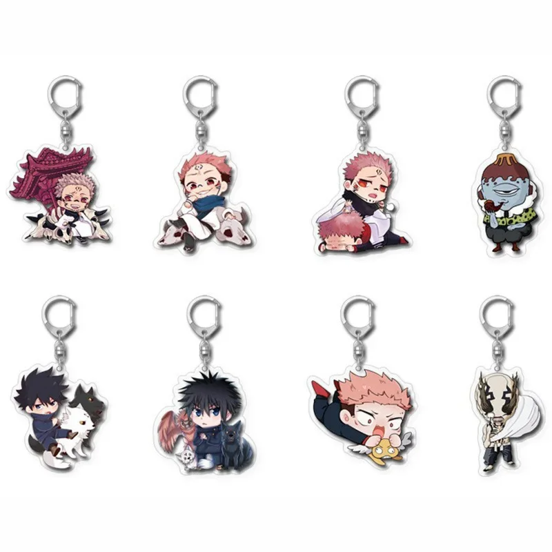 Anime Jujutsu Kaisen Cosplay Acrylic Cute Pendant Keychain Backpack Schoolbag Hanging Ornaments Ambitus Gift
Anime Jujutsu Kaisen Cosplay Acrylic Cute Pendant Keychain Backpack Schoolbag Hanging Ornaments Ambitus Gift