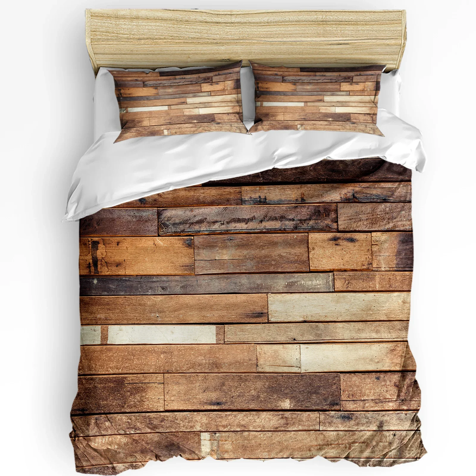 3pcs Bedding Set Old Wooden Board Wall Brown Home Textile Duvet Cover Pillow Case Boy Kid Teen Girl Bedding Covers Set
3pcs Bedding Set Old Wooden Board Wall Brown Home Textile Duvet Cover Pillow Case Boy Kid Teen Girl Bedding Covers Set