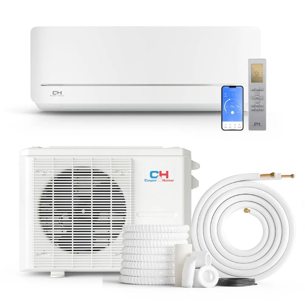 Сплит-система MIA Series 12 000 BTU, 230 В, без воздуховодов, настенная, инверторная, 21.3 SEER2, 16 футов, на заказ
Сплит-система MIA Series 12 000 BTU, 230 В, без воздуховодов, настенная, инверторная, 21.3 SEER2, 16 футов, на заказ