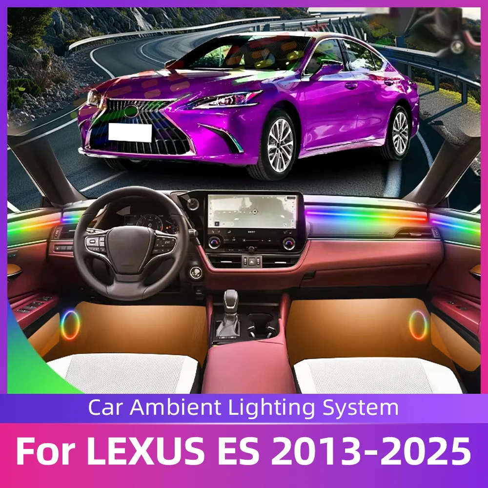 Car Interior Light Music Sync Rhythm LED Strip APP Control For LEXUS ES 2013-2025 Simple Installation Multi Color Dynamic Lights
Car Interior Light Music Sync Rhythm LED Strip APP Control For LEXUS ES 2013-2025 Simple Installation Multi Color Dynamic Lights