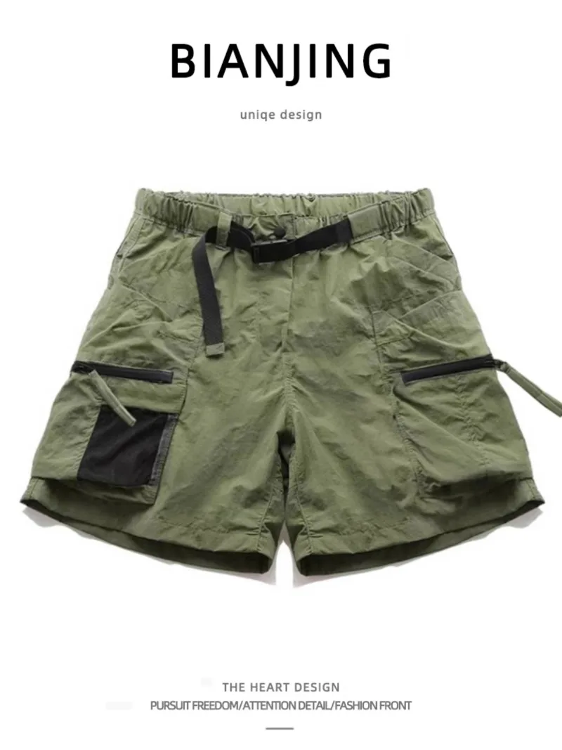 High Street Американская рабочая одежда Шорты Мужские функциональные уличные быстросохнущие спортивные универсальные повседневные шорты с несколькими карманами
High Street Американская рабочая одежда Шорты Мужские функциональные уличные быстросохнущие спортивные универсальные повседневные шорты с несколькими карманами