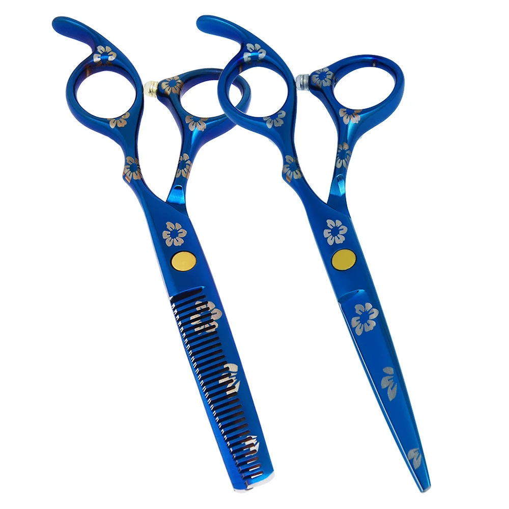Hair Scissors 6.0 Inch Japan Steel Hair Cutting Scissors Thinning Shears Barbers Hairdressing Tesouras Set High Quality A0091A
Hair Scissors 6.0 Inch Japan Steel Hair Cutting Scissors Thinning Shears Barbers Hairdressing Tesouras Set High Quality A0091A