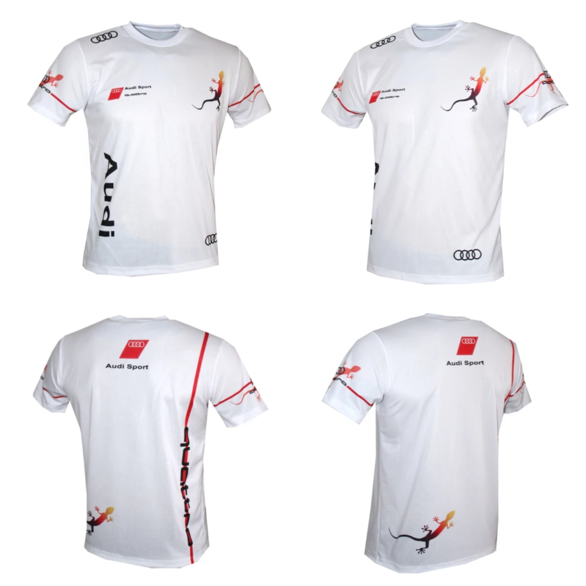 25 New Popular Audi Racing Shirt Crew Neck T-shirt 3D Printing Breathable and Comfortable Adult Sports Short-sleeved Top Moto 
25 New Popular Audi Racing Shirt Crew Neck T-shirt 3D Printing Breathable and Comfortable Adult Sports Short-sleeved Top Moto