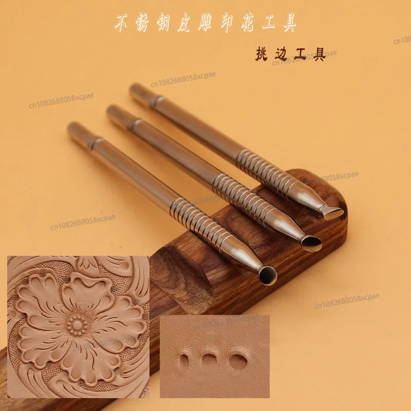 Type B Leather Engraving Printing Tool, Vegetable Tanned Leather Stainless Steel Tool, Edge Picking Tool, Tang Grass Tool
Type B Leather Engraving Printing Tool, Vegetable Tanned Leather Stainless Steel Tool, Edge Picking Tool, Tang Grass Tool