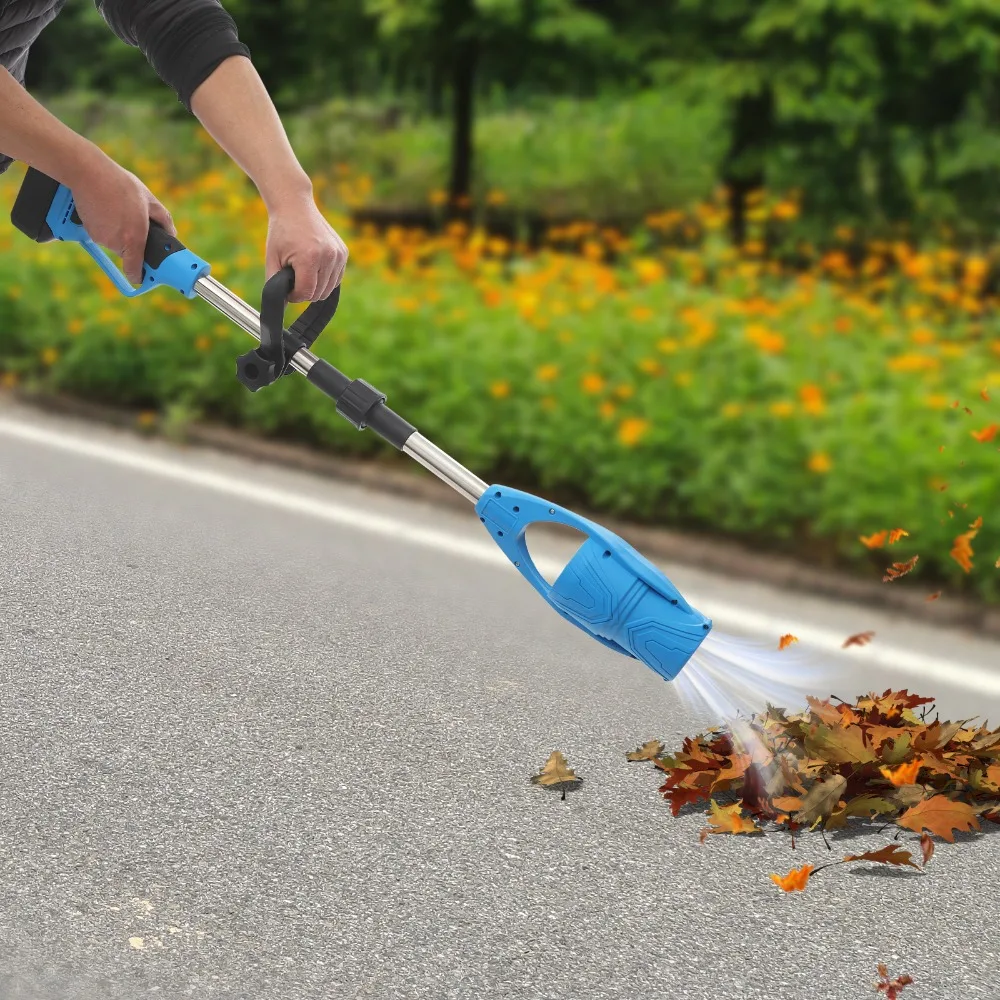 Lithium Battery Leaf Blower, Cordless Leaf Blower 21V, 29000 RPM High Speed, 520 CFM Airflow, Heavy Duty Outdoor Leaf Blower
Lithium Battery Leaf Blower, Cordless Leaf Blower 21V, 29000 RPM High Speed, 520 CFM Airflow, Heavy Duty Outdoor Leaf Blower