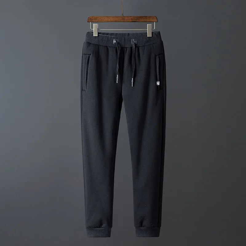 Autumn and Winter Simple Commuting Pure Color Leisure with Velvet Zipper Lamb Velvet Sanitary Pants Sports Pants for Men
Autumn and Winter Simple Commuting Pure Color Leisure with Velvet Zipper Lamb Velvet Sanitary Pants Sports Pants for Men