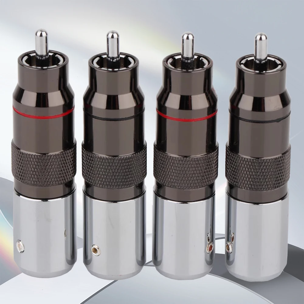 Hi-End Preffair R1753 HiFi Rhodium Plated RCA Plug Unsolder Terminal DIY Audio Video RCA Connectors
Hi-End Preffair R1753 HiFi Rhodium Plated RCA Plug Unsolder Terminal DIY Audio Video RCA Connectors