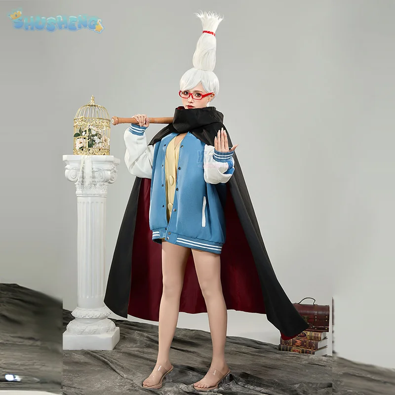 Ayase Seiko Anime DAN DA DAN Cosplay Costume Baseball jersey, sweater, cloak, leggings uniform Halloween party sweet outfit
Ayase Seiko Anime DAN DA DAN Cosplay Costume Baseball jersey, sweater, cloak, leggings uniform Halloween party sweet outfit
