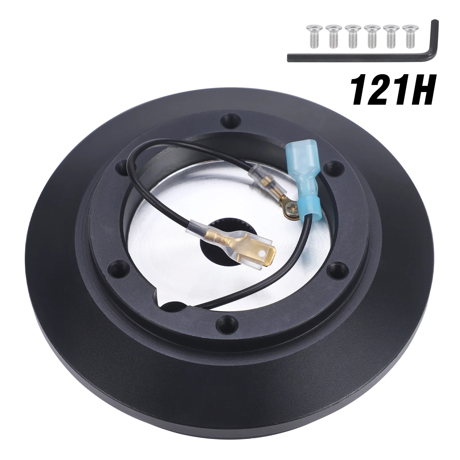 121H Steering Wheel Short Hub Adapter Kit 6-Hole Plastic Metal For Toyota Land Cruiser Supra Celica IS250/350/300 GS300/400/430
121H Steering Wheel Short Hub Adapter Kit 6-Hole Plastic Metal For Toyota Land Cruiser Supra Celica IS250/350/300 GS300/400/430
