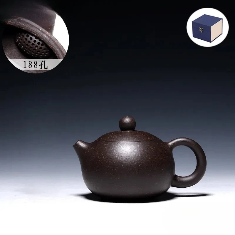 90ML High-end Yixing Purple Clay Teapots Handmade Pot Raw Ore Black Gold Mud Kettle Chinese Zisha Tea Set for Tea Accessories
90ML High-end Yixing Purple Clay Teapots Handmade Pot Raw Ore Black Gold Mud Kettle Chinese Zisha Tea Set for Tea Accessories