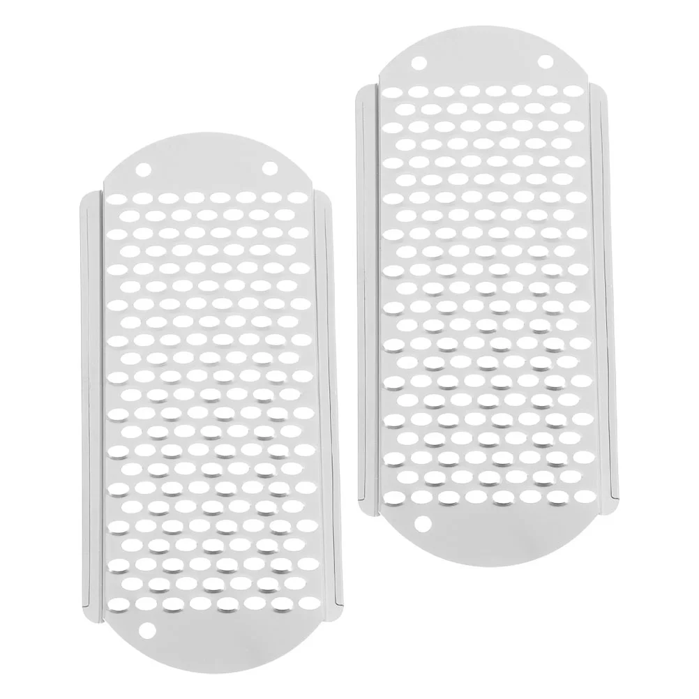 2 Pcs Pedicure Tools Cheese Grater Foot Grinding Board Rasp Callus Remover Replace 1400X620X020CM Silver Blades
2 Pcs Pedicure Tools Cheese Grater Foot Grinding Board Rasp Callus Remover Replace 1400X620X020CM Silver Blades