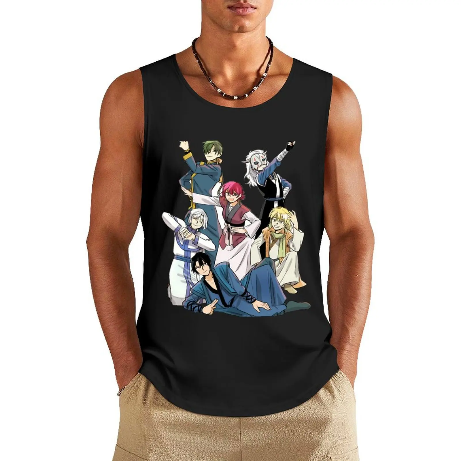 Akatsuki no Yona -Yona Anime Tank Top t-shirts man Men's t-shirt sports vest Men's gym clothing
Akatsuki no Yona -Yona Anime Tank Top t-shirts man Men's t-shirt sports vest Men's gym clothing