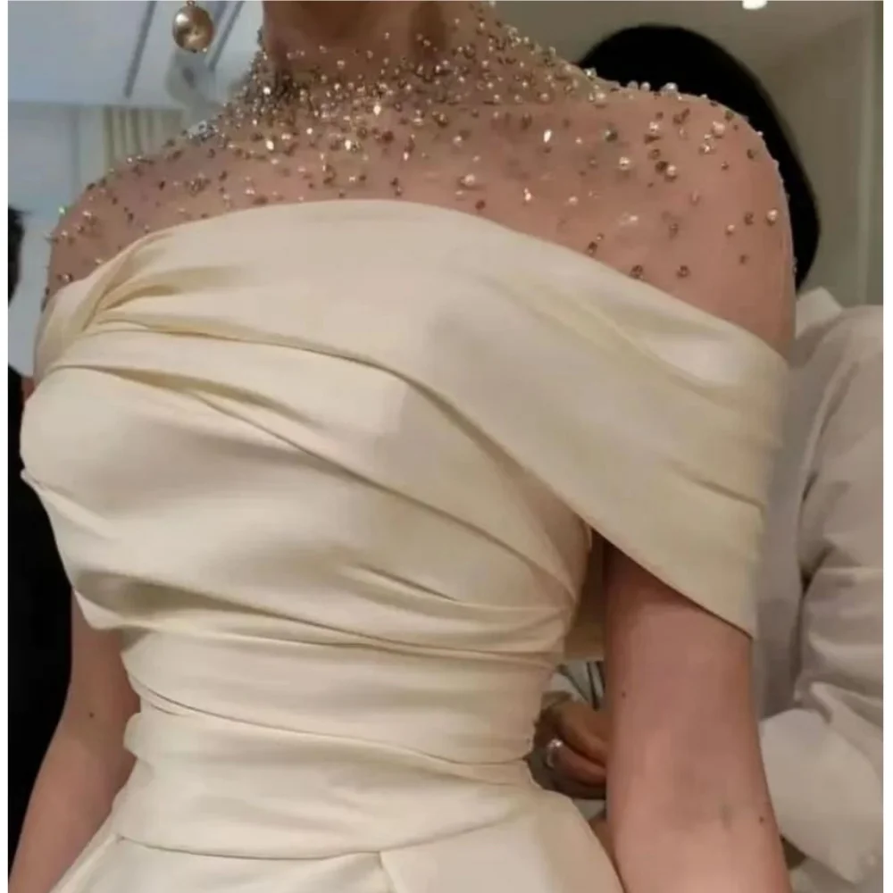 Muloong Off-the-shoulder Tea-Length Women Elegant And Pretty Luxury Prom Dress
Muloong Off-the-shoulder Tea-Length Women Elegant And Pretty Luxury Prom Dress