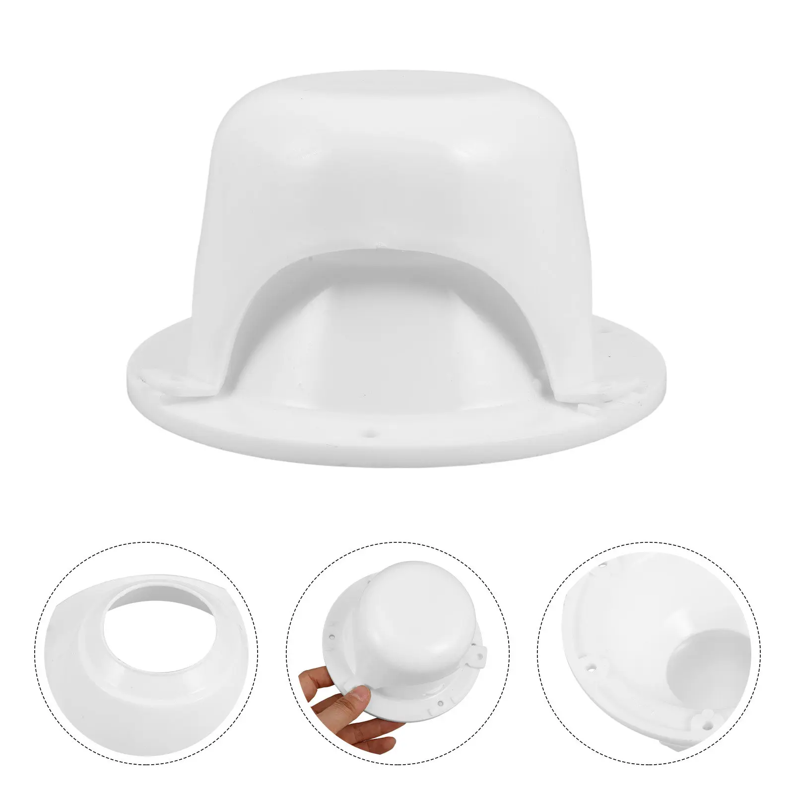 1Set Rv Roof Vent Cover Durable Plastic Vent Cap for Motorhome Roof Ventilation Rain Wind Protection Rv Door Protector
1Set Rv Roof Vent Cover Durable Plastic Vent Cap for Motorhome Roof Ventilation Rain Wind Protection Rv Door Protector