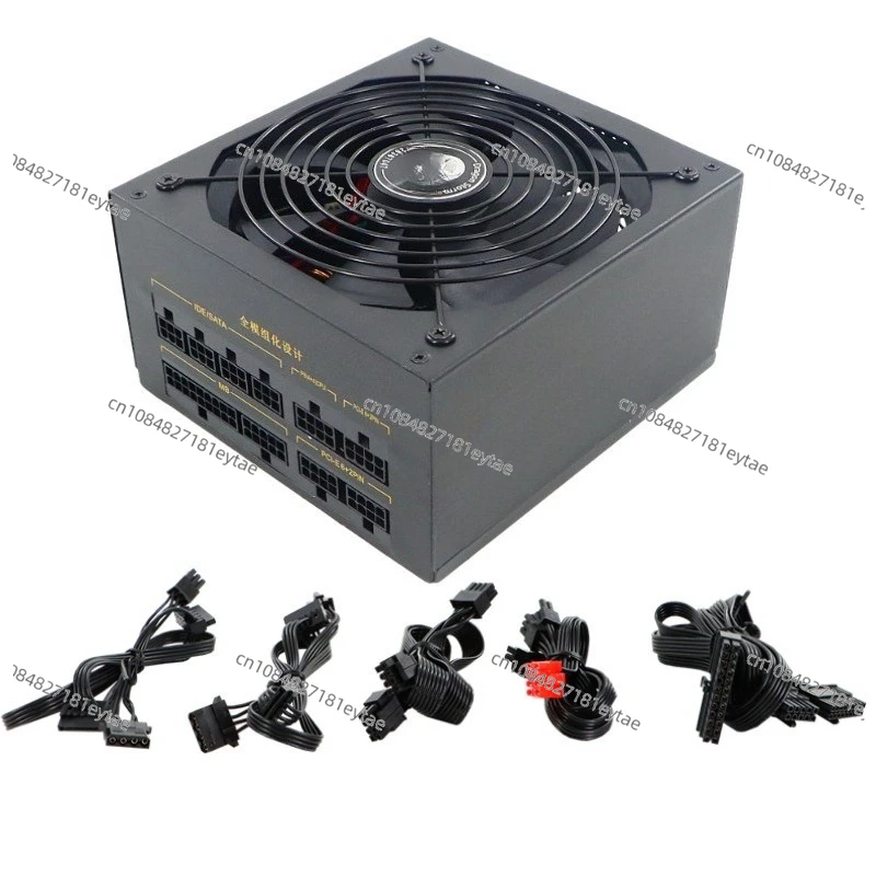 Full module rated 800W silent dual CPU dual GPU host power supply, suitable for dual-channel X79X99
Full module rated 800W silent dual CPU dual GPU host power supply, suitable for dual-channel X79X99