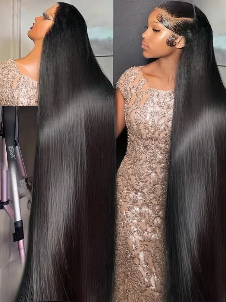 300% Density 46 Inch Straight Human Hair Wigs 13x6 13x4 360 HD Full Lace Frontal Wigs Ready To Wear 7x5 Glueless Wigs Human Hair
300% Density 46 Inch Straight Human Hair Wigs 13x6 13x4 360 HD Full Lace Frontal Wigs Ready To Wear 7x5 Glueless Wigs Human Hair