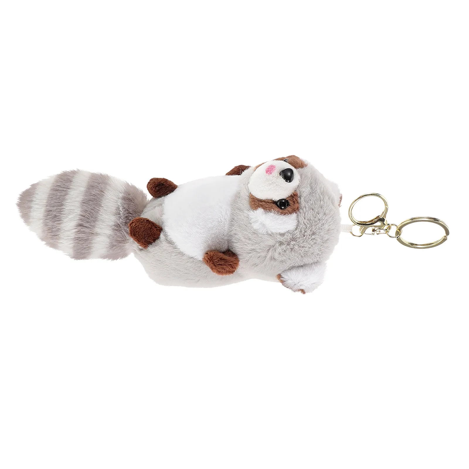 Cute Raccoon Keychain Lightweight Mini Stuffed Animal Keyring Pendant for Purse Charm Backpack Accessory Racoon Theme Party
Cute Raccoon Keychain Lightweight Mini Stuffed Animal Keyring Pendant for Purse Charm Backpack Accessory Racoon Theme Party