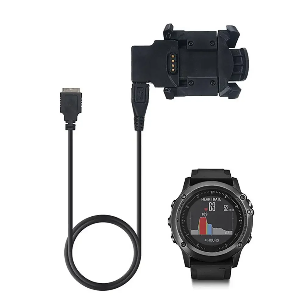 1M USB Charger Dock Data for Fenix 3 HR Sapphire Quatix 3 Tactix Bravo GPS Smart Watch charging cable
1M USB Charger Dock Data for Fenix 3 HR Sapphire Quatix 3 Tactix Bravo GPS Smart Watch charging cable