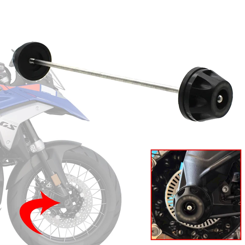 Motorcycle Accessories Front Wheel Axle Anti-collision Protector Fit For BMW R 1300 GS Adventure GS1300 R1300GS ADV 2023 2024
Motorcycle Accessories Front Wheel Axle Anti-collision Protector Fit For BMW R 1300 GS Adventure GS1300 R1300GS ADV 2023 2024