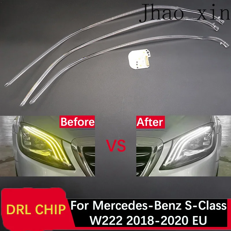 Suitable for Mercedes-Benz S-Class W222 Car Headlights DRL CHIP Lamp Tube 18-2020 EU White Light Ballast Angel Eye Circuit Board
Suitable for Mercedes-Benz S-Class W222 Car Headlights DRL CHIP Lamp Tube 18-2020 EU White Light Ballast Angel Eye Circuit Board