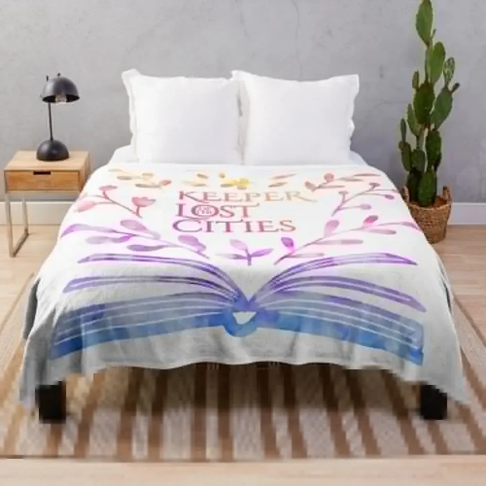 Keeper of the Lost Cities Watercolor Bookish Design Throw Blanket sofa bed Single Luxury Thicken Hair Blankets
Keeper of the Lost Cities Watercolor Bookish Design Throw Blanket sofa bed Single Luxury Thicken Hair Blankets
