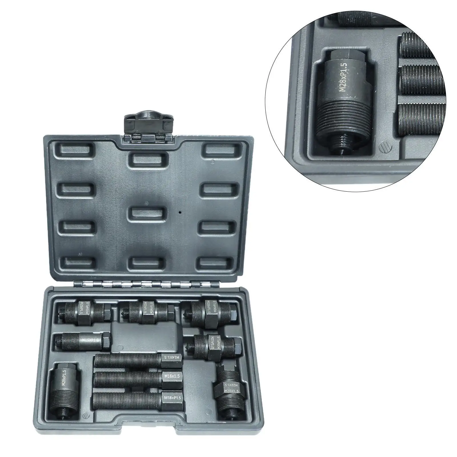 Комплексный набор съемников маховика мотоцикла с корпусом, инструменты для снятия подшипника ступицы колеса из углеродистой стали для обслуживания
Комплексный набор съемников маховика мотоцикла с корпусом, инструменты для снятия подшипника ступицы колеса из углеродистой стали для обслуживания