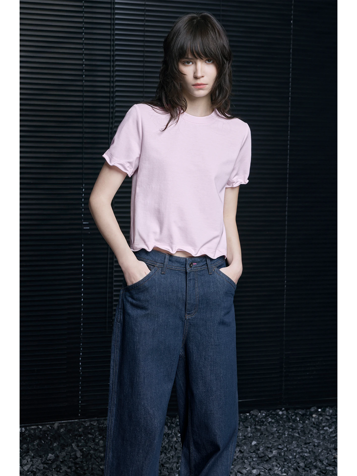 Loose Women's round Ne ort Sve T-irt P Pink Spring 2026 Casual Sle Cotton Blend Iron Petal Design Simple
Loose Women's round Ne ort Sve T-irt P Pink Spring 2026 Casual Sle Cotton Blend Iron Petal Design Simple