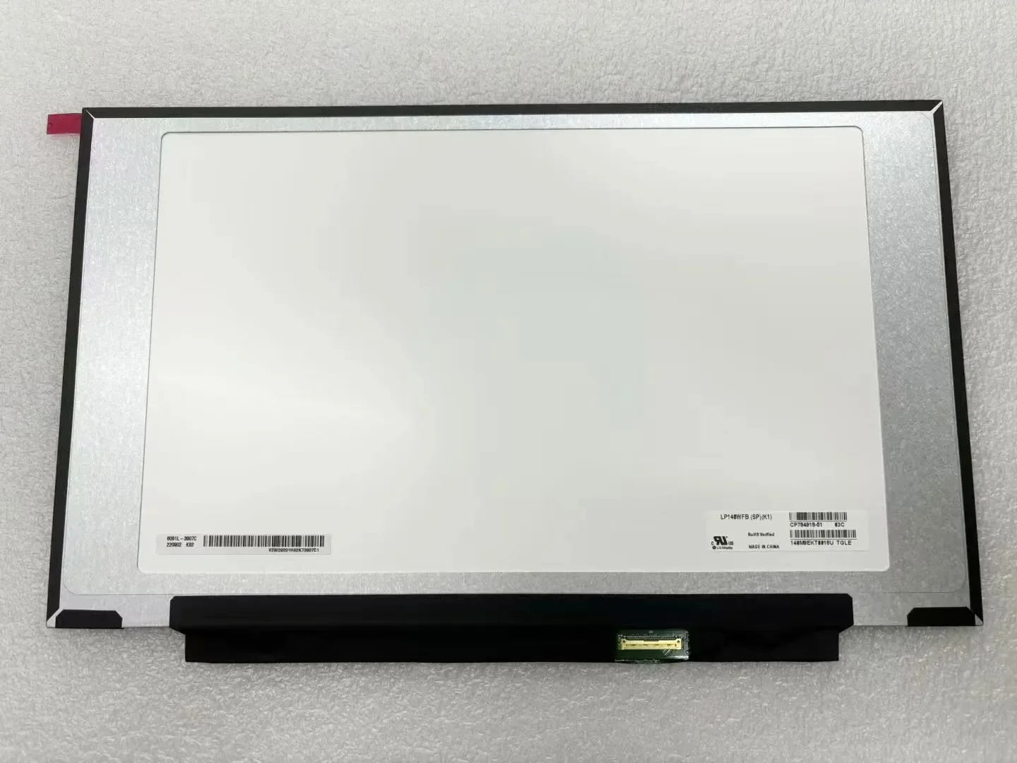 LP140WFB-SPK1 14.0" Laptop LCD Screen Panel Display 1920X1080 40Pin work for Lenovo P14s T14 Gen 1
LP140WFB-SPK1 14.0" Laptop LCD Screen Panel Display 1920X1080 40Pin work for Lenovo P14s T14 Gen 1