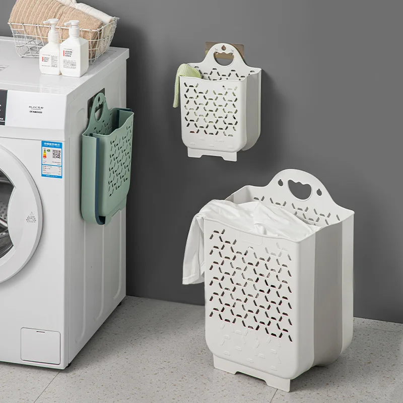 Foldable Laundry Hamper for Students Dormitory Bathroom Wall Mounted Dirty Clothes Basket Storage Basket Washing Bucket
Foldable Laundry Hamper for Students Dormitory Bathroom Wall Mounted Dirty Clothes Basket Storage Basket Washing Bucket