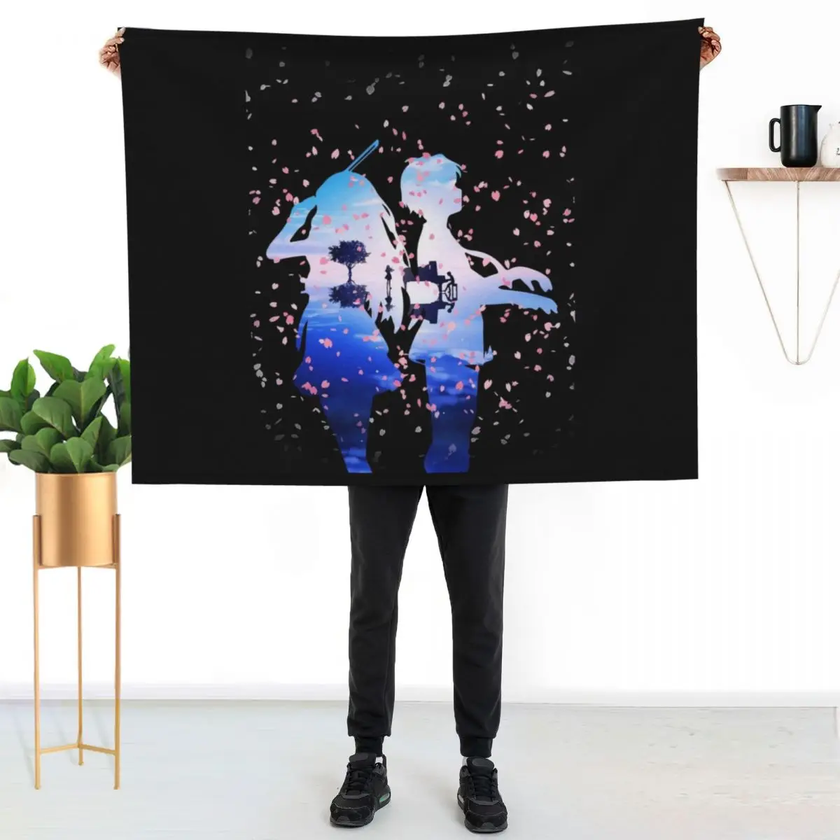 Your Lie in April Shigatsu wa Kimi no Uso Kaori & Kousei Anime Cherry Blossoms Throw Blanket Stain Resistant Cozy Warm Blanket
Your Lie in April Shigatsu wa Kimi no Uso Kaori & Kousei Anime Cherry Blossoms Throw Blanket Stain Resistant Cozy Warm Blanket