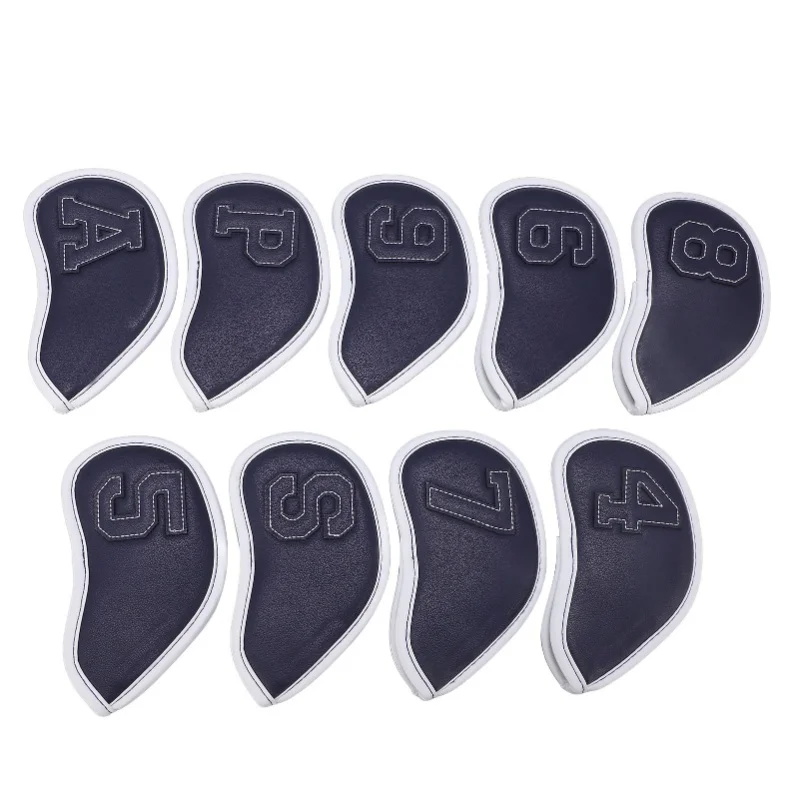 9Pcs/Set Golf Iron Head Covers Waterproof Sunscreen Golf Iron Covers Big Figures Protective SleevesBlue
9Pcs/Set Golf Iron Head Covers Waterproof Sunscreen Golf Iron Covers Big Figures Protective SleevesBlue
