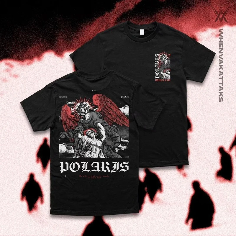 POLARIS Band T-Shirt Men's Summer Street Crew Neck Short Sleeve Cotton Comfortable Loose Harajuku Men's and Women's Clothing
POLARIS Band T-Shirt Men's Summer Street Crew Neck Short Sleeve Cotton Comfortable Loose Harajuku Men's and Women's Clothing