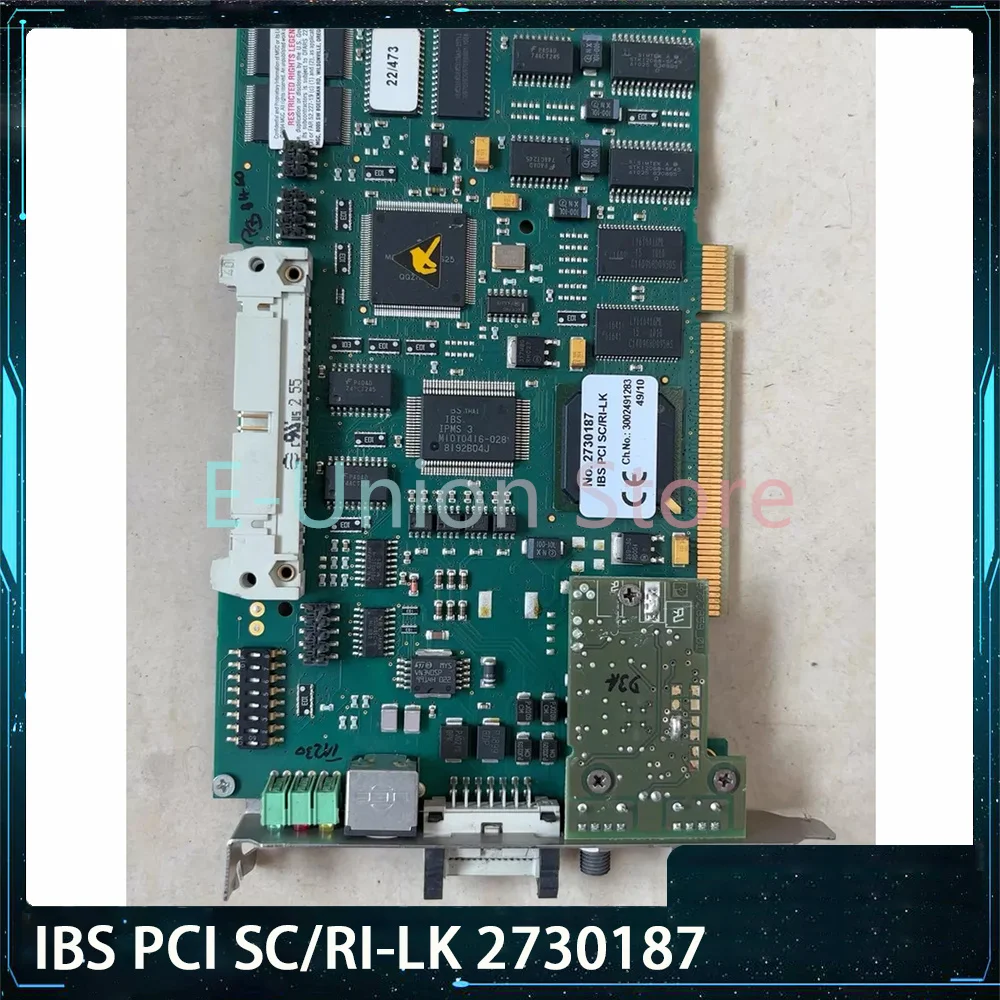 IBS PCI SC/RI-LK 2730187 Communication Board Fully Tested Fast Ship
IBS PCI SC/RI-LK 2730187 Communication Board Fully Tested Fast Ship