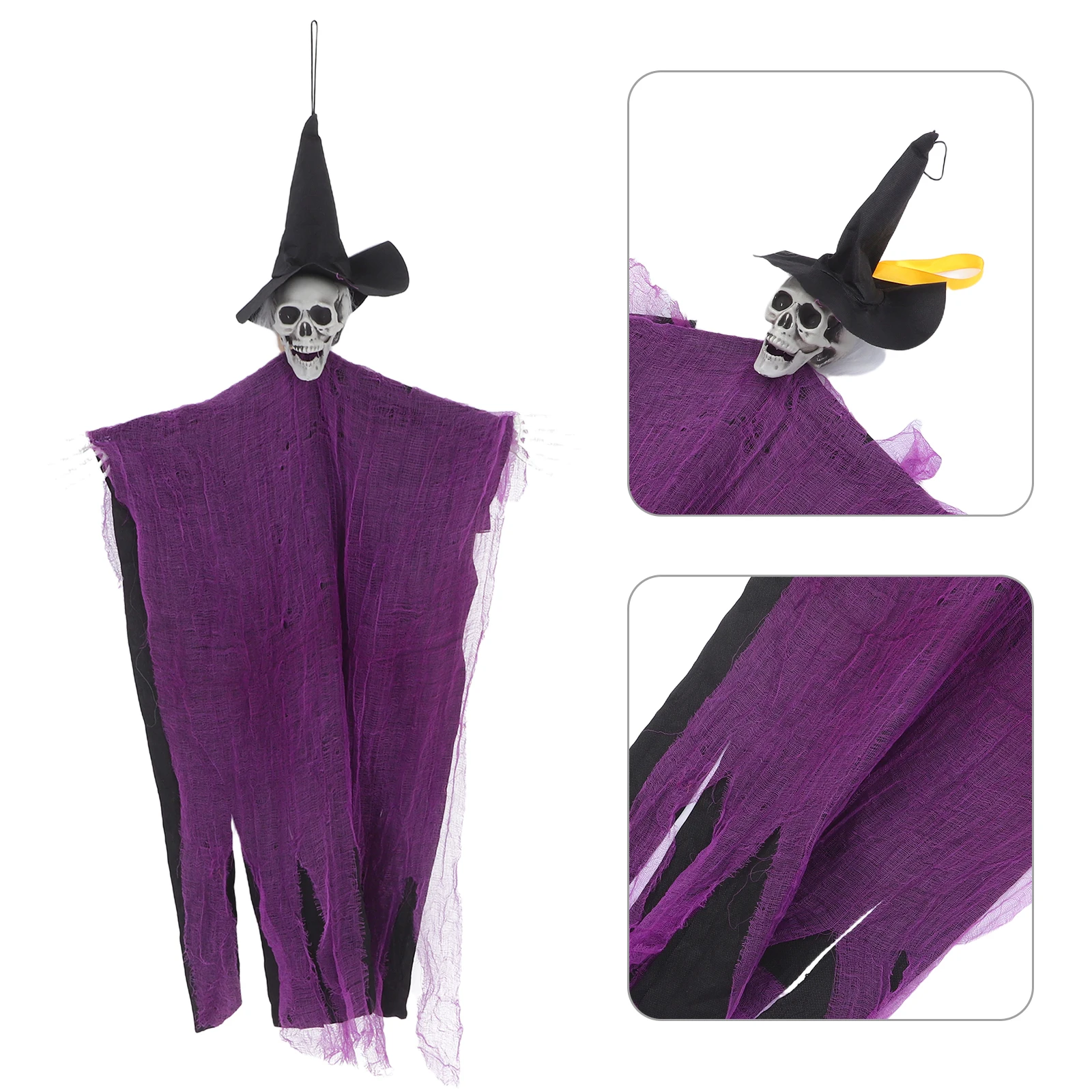 Halloween Hanging Ghost Decor Spooky Adjustable Poses For Indoor Outdoor Yard Garden Patio Balcony Haunted House Party
Halloween Hanging Ghost Decor Spooky Adjustable Poses For Indoor Outdoor Yard Garden Patio Balcony Haunted House Party